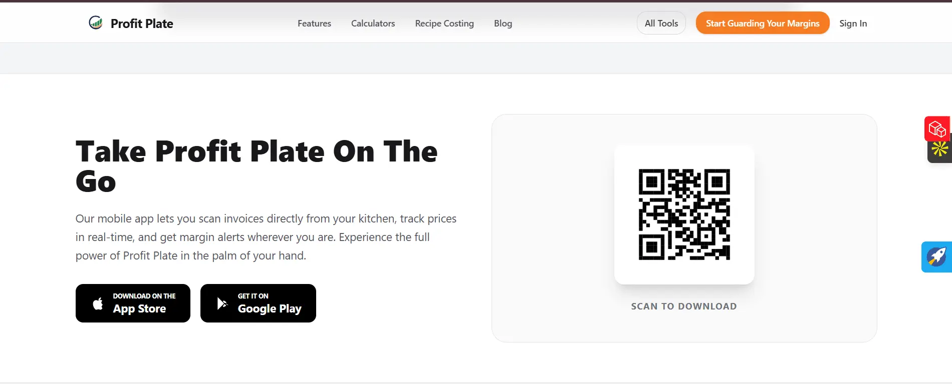 Screenshot 1 of ProfitPlate