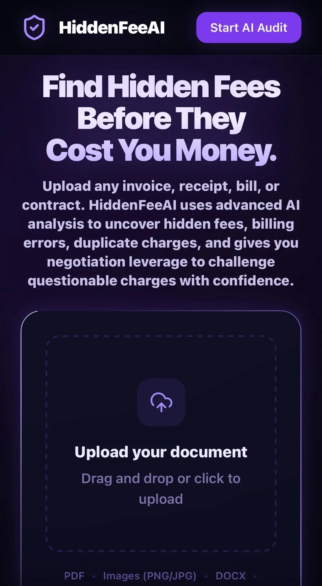 Screenshot 1 of DetectHiddenFees