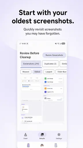 Screenshot 2 of ClearSpace: Screenshot Inbox