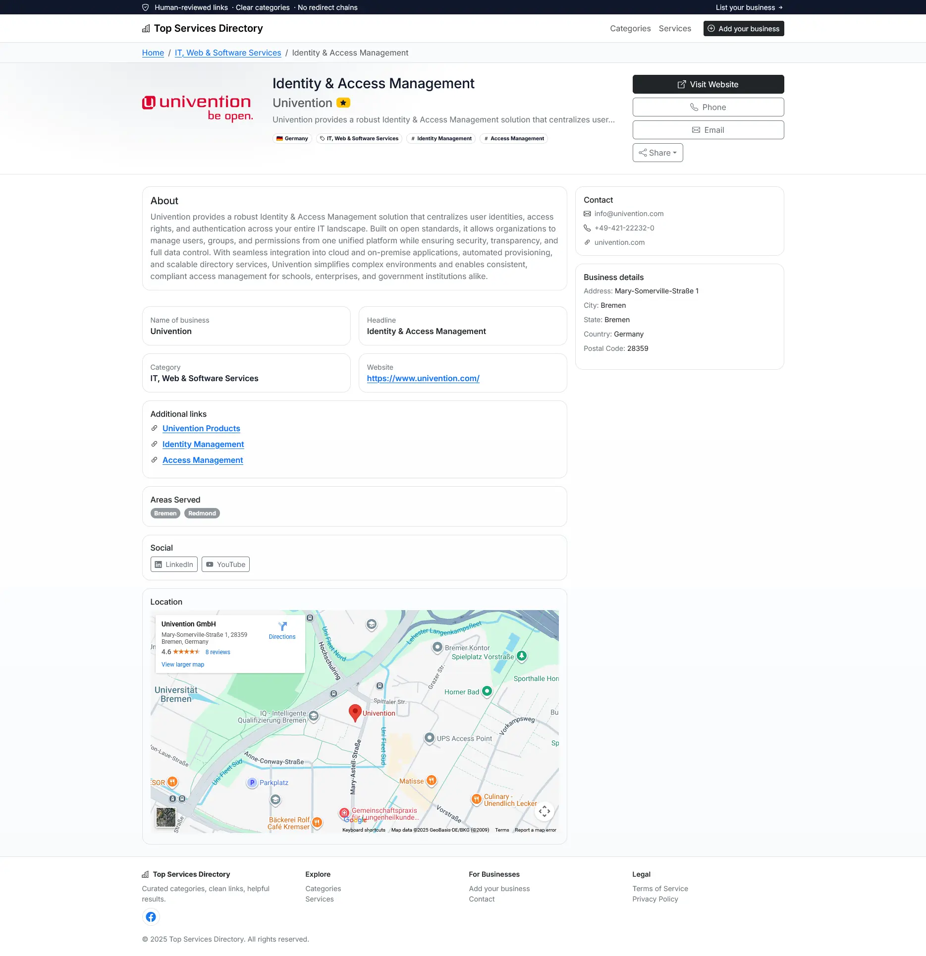 Screenshot 2 of Top Services Directory