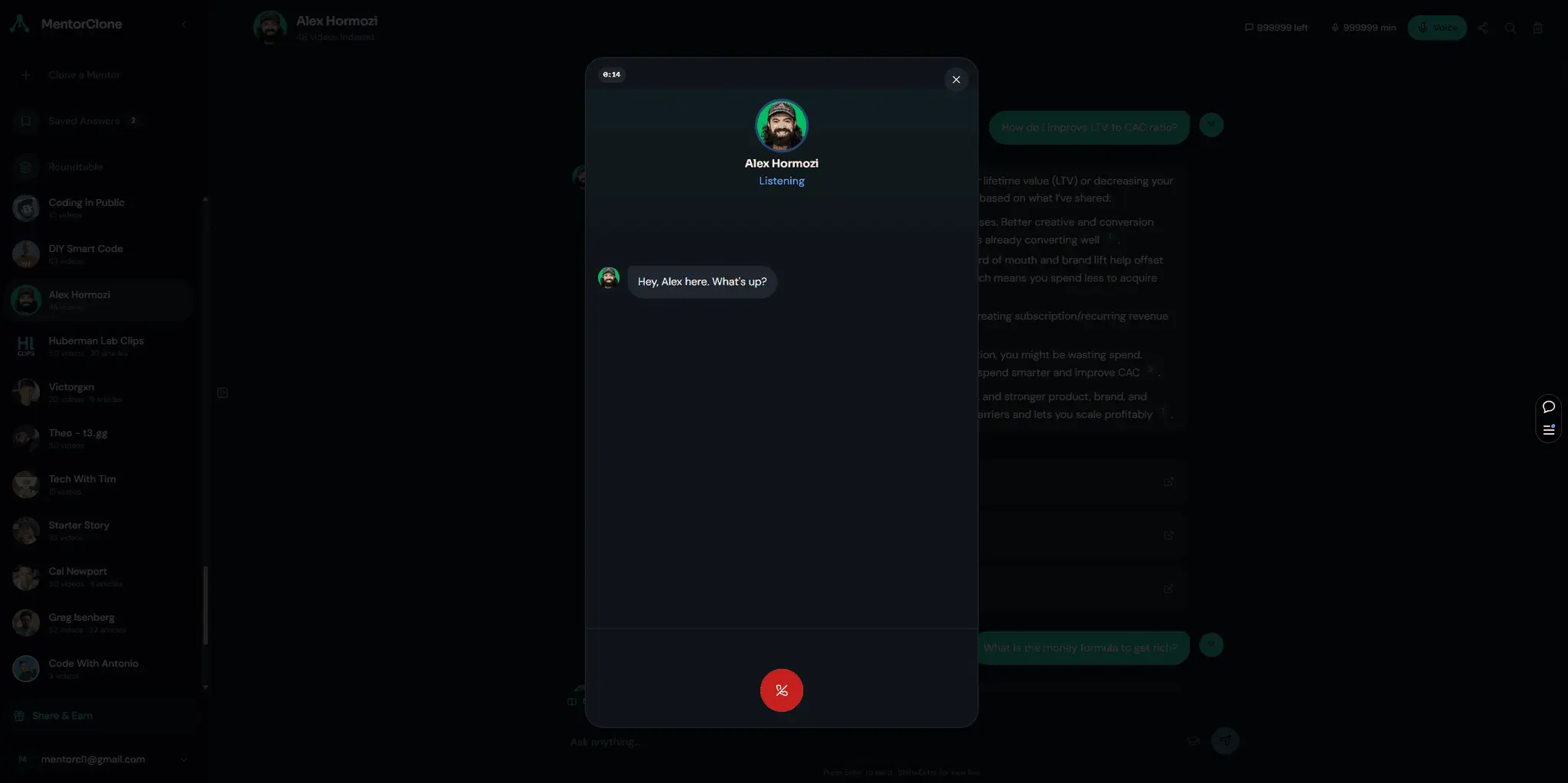 Screenshot 4 of MentorClone