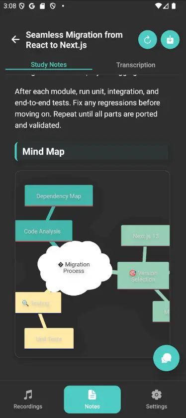 Screenshot 1 of WhispriNote