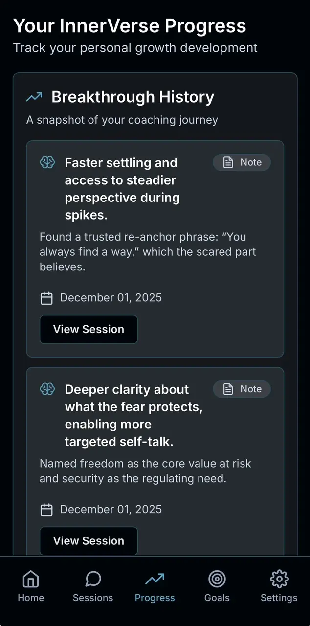 Screenshot 1 of InnerVerse