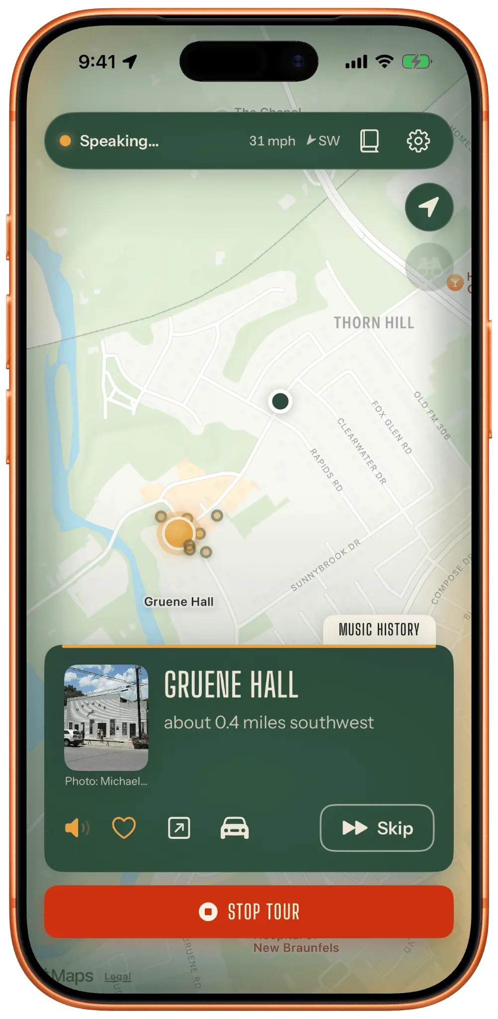 Screenshot 3 of Whistlestop! Audio Tour App