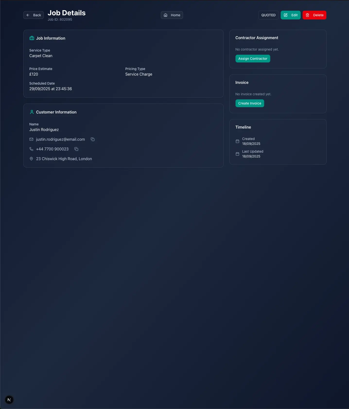 Screenshot 2 of Lustro Solutions Co. Managment