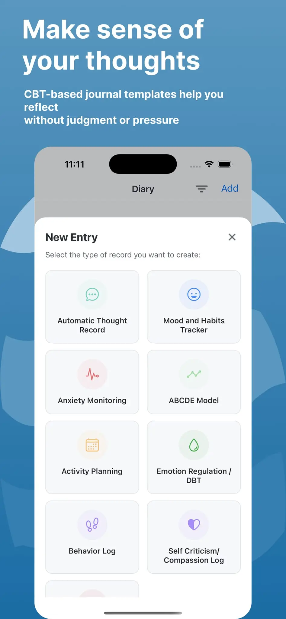 Screenshot 4 of Cognitive Diary