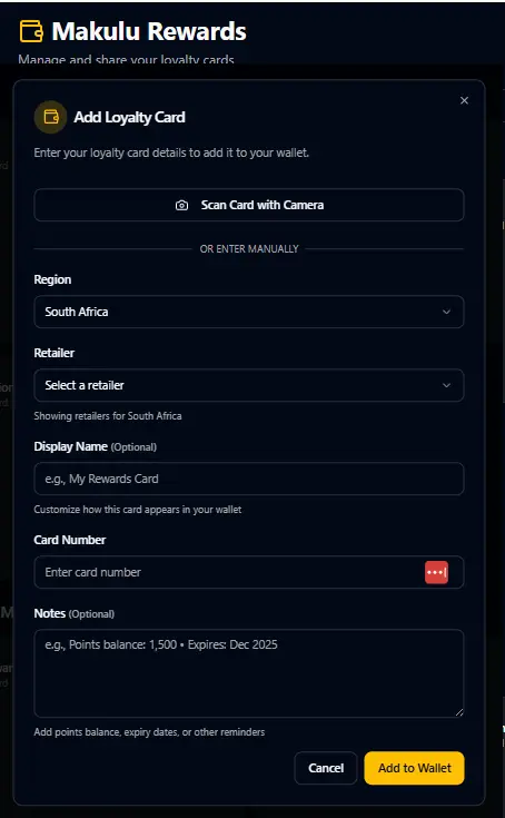 Screenshot 2 of Makulu Rewards