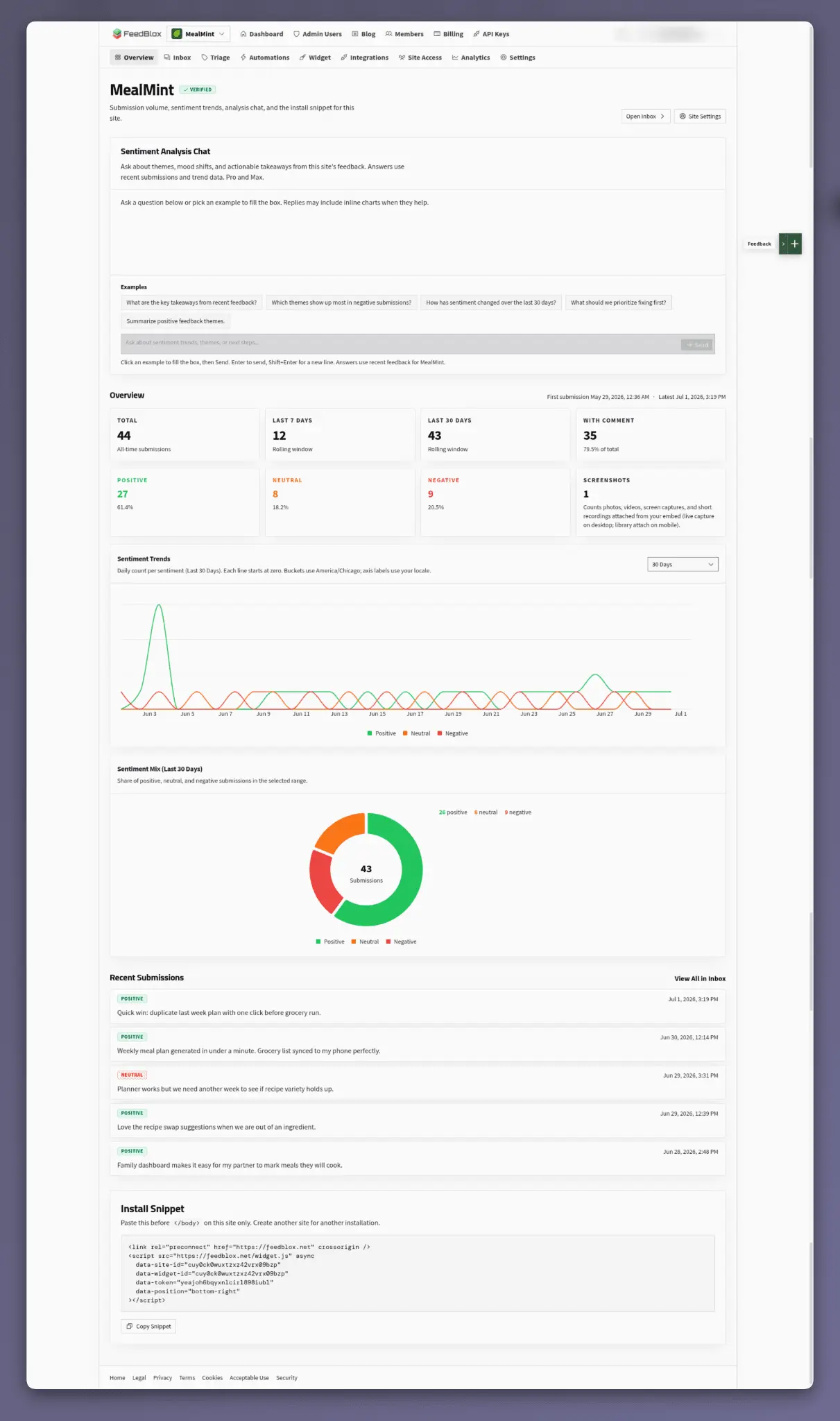 Screenshot 3 of FeedBlox