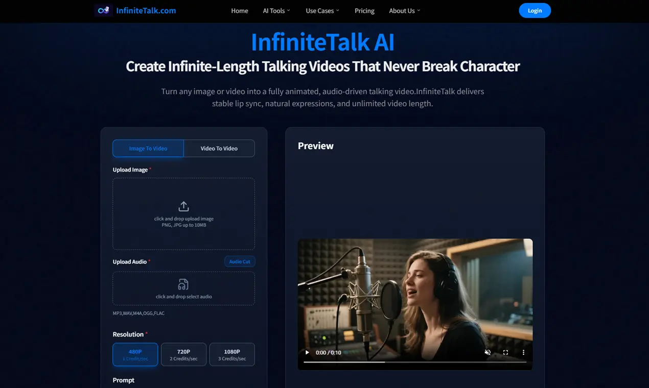 Screenshot 3 of InfiniteTalk AI