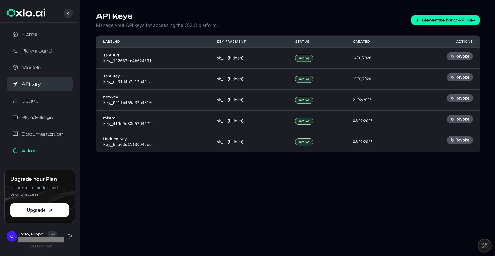 Screenshot 1 of Oxlo.ai