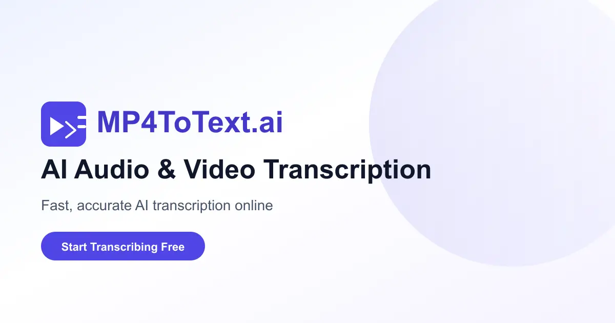 Screenshot 1 of MP4ToText