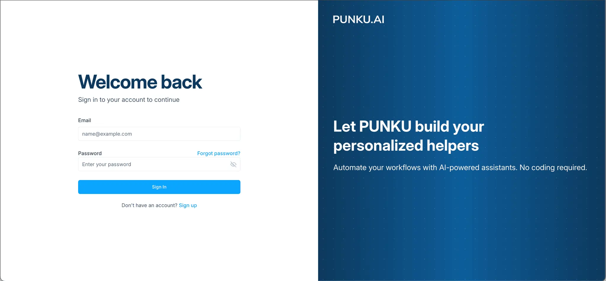 Screenshot 2 of PUNKU.AI - AI Automations in Minutes