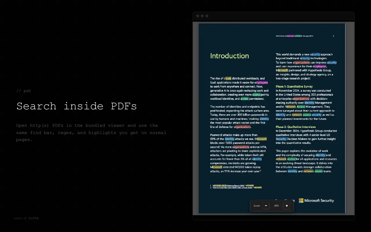 Screenshot 3 of ctrl-f ULTRA