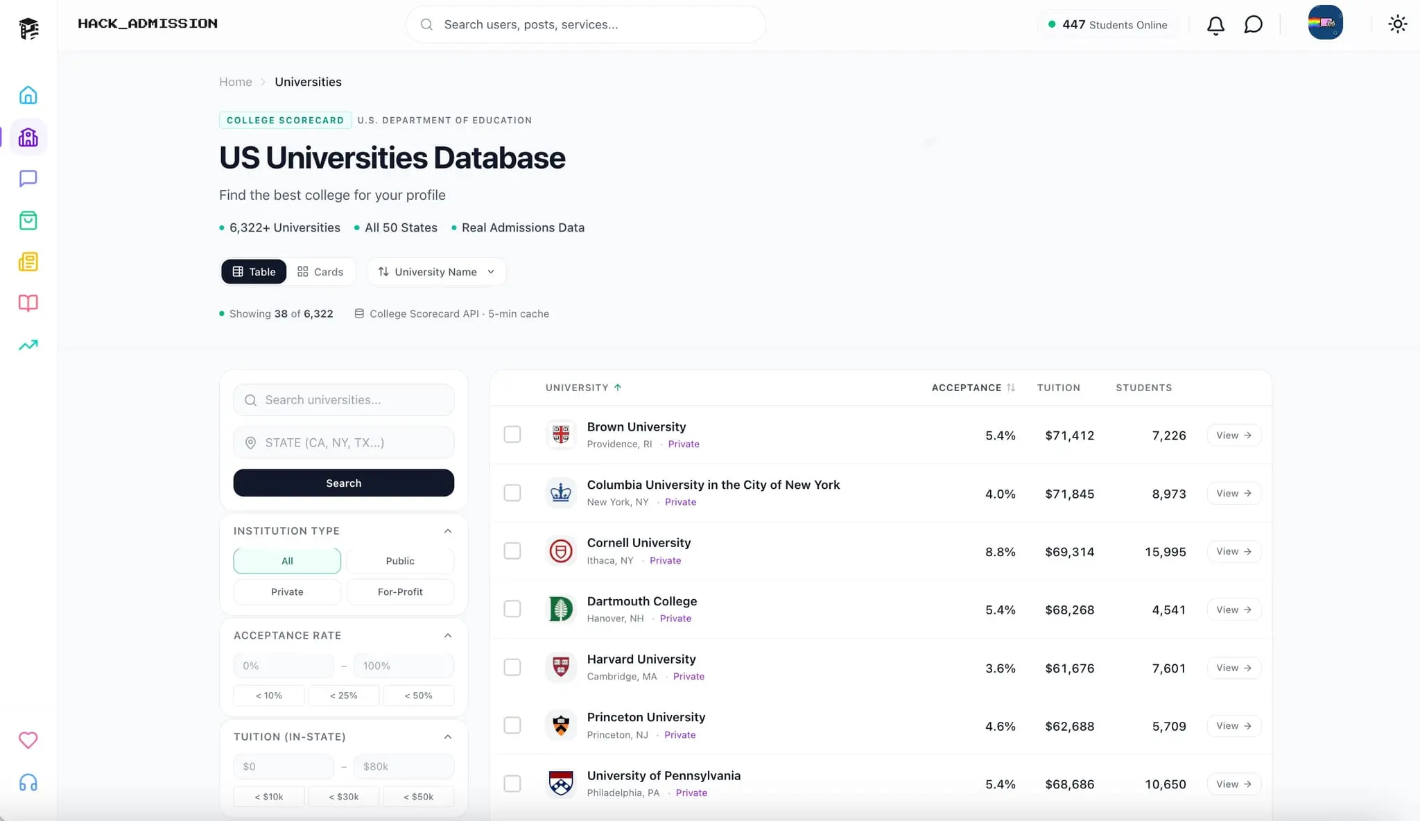 Screenshot 1 of Hack Admission