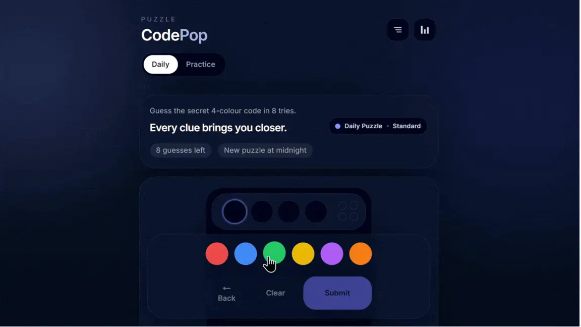 Screenshot 1 of CodePop