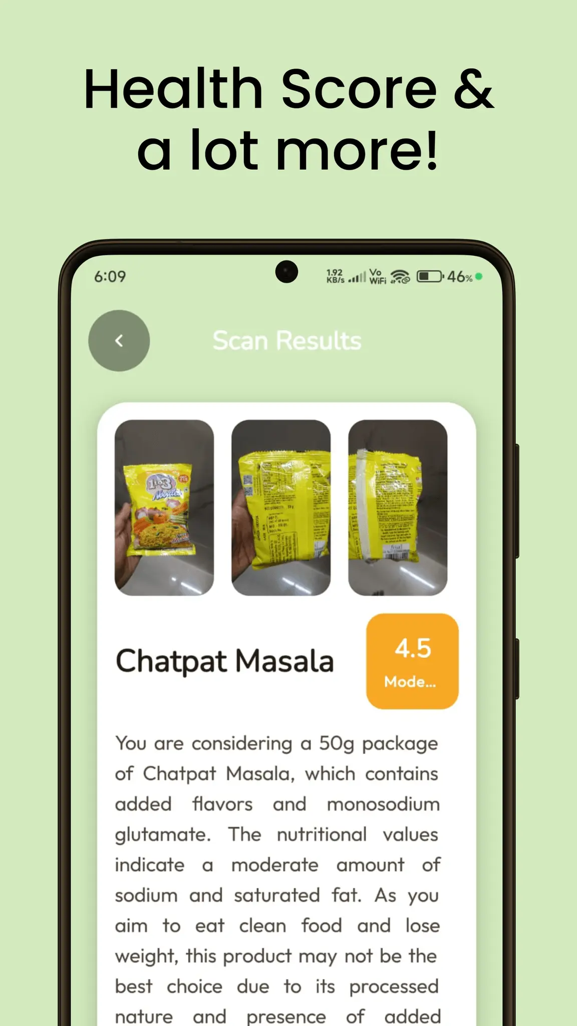 Screenshot 10 of Clarify β Food Label Scanner