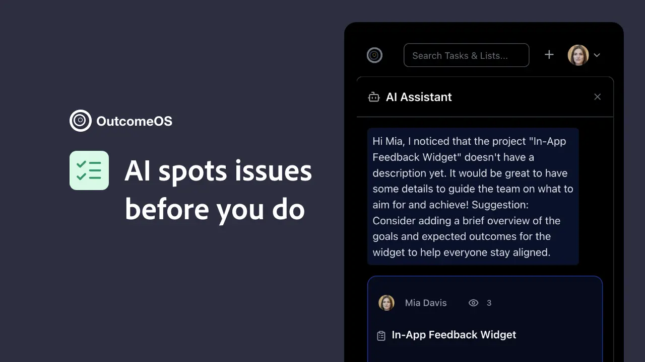 Screenshot 3 of OutcomeOS