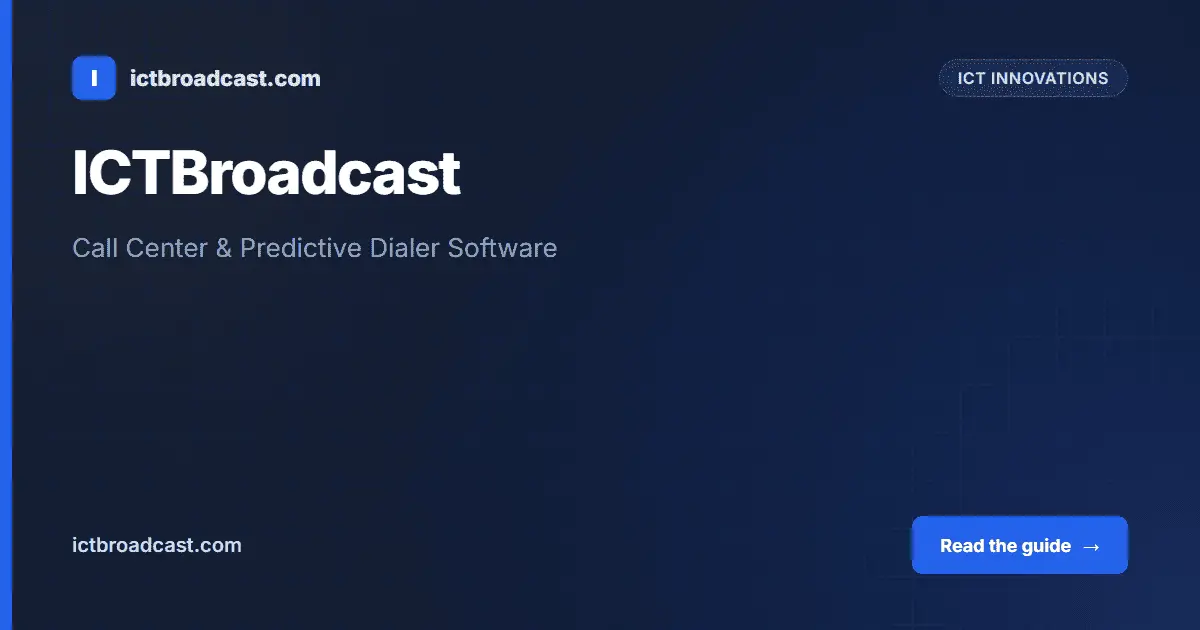 Screenshot 1 of ICTBroadcast