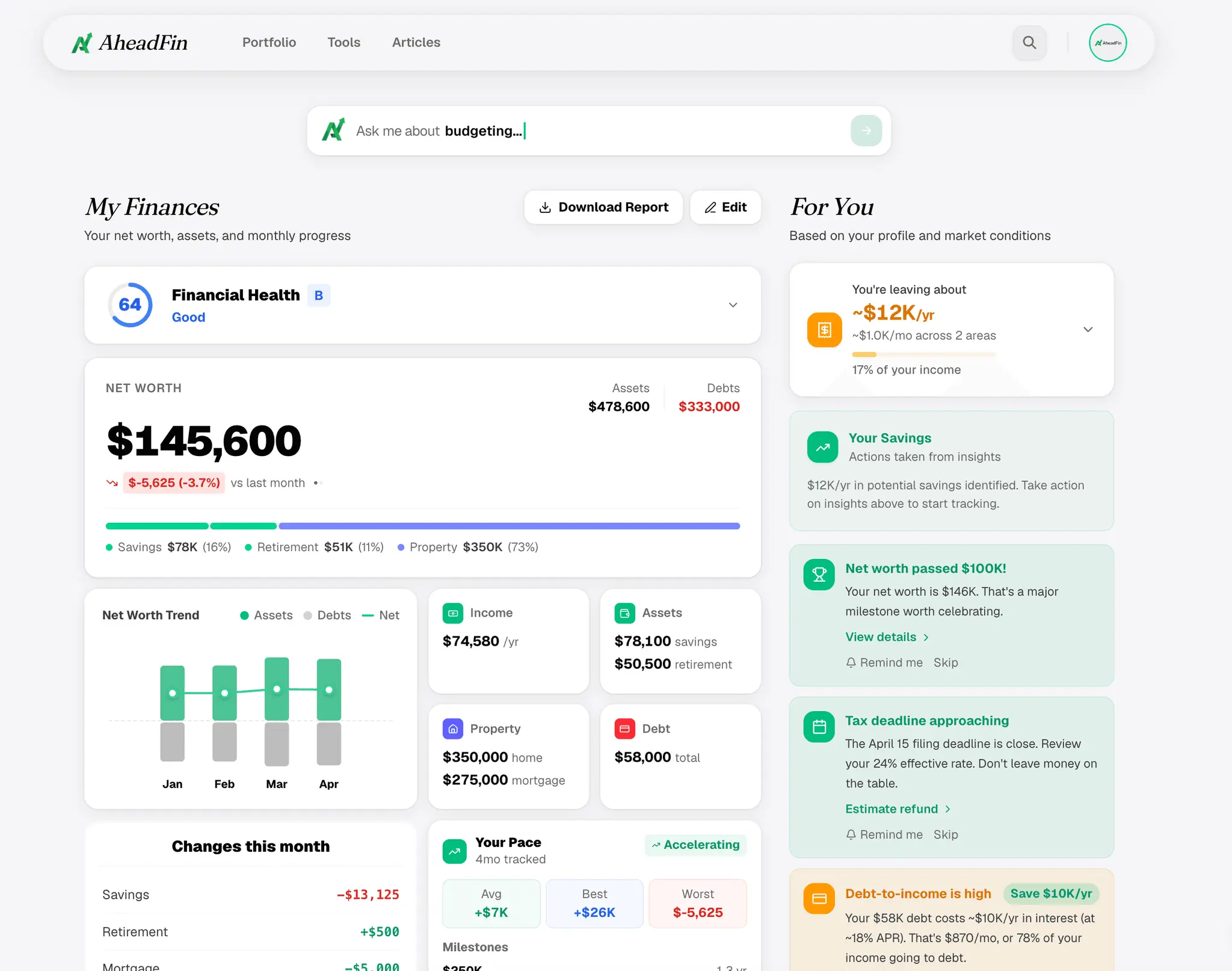 Screenshot 3 of AheadFin