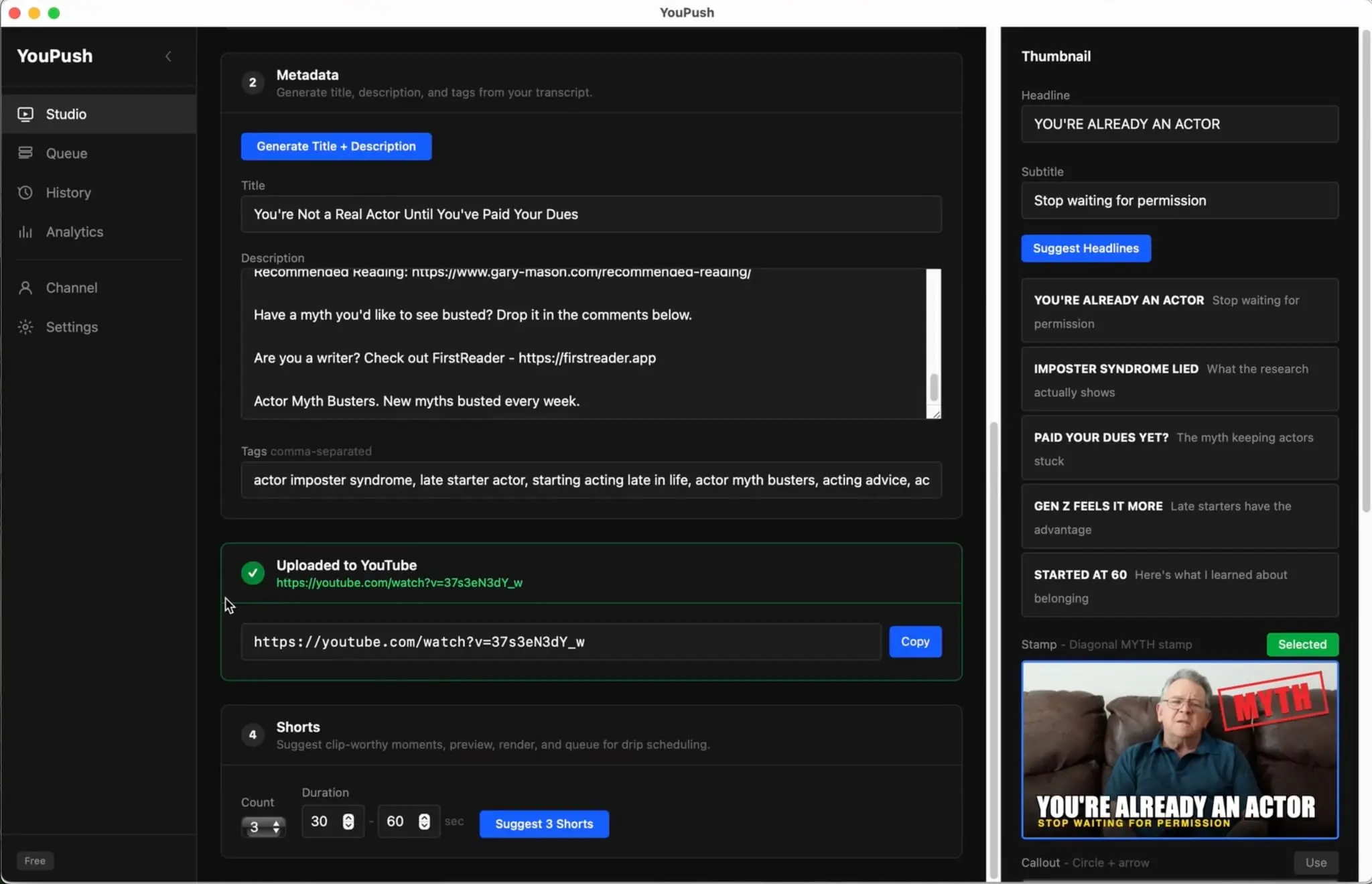 Screenshot 5 of YouPush