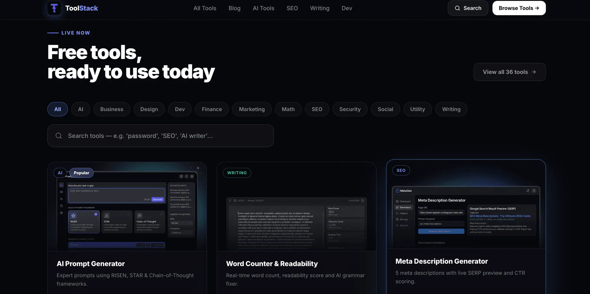 Screenshot 3 of ToolStack
