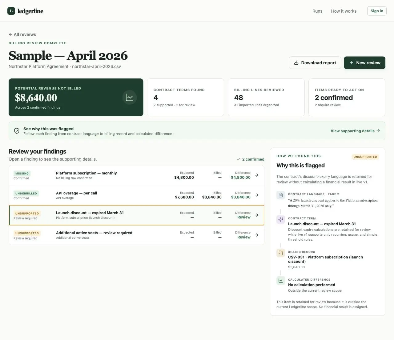 Screenshot 4 of Ledgerline