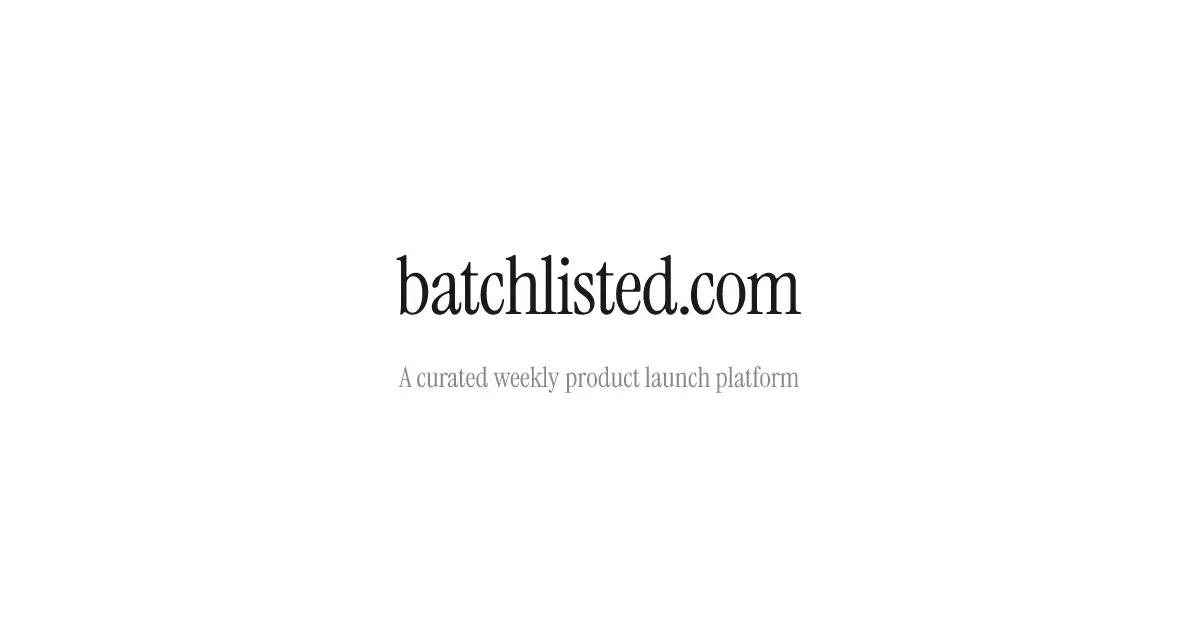 Screenshot 1 of Batchlisted