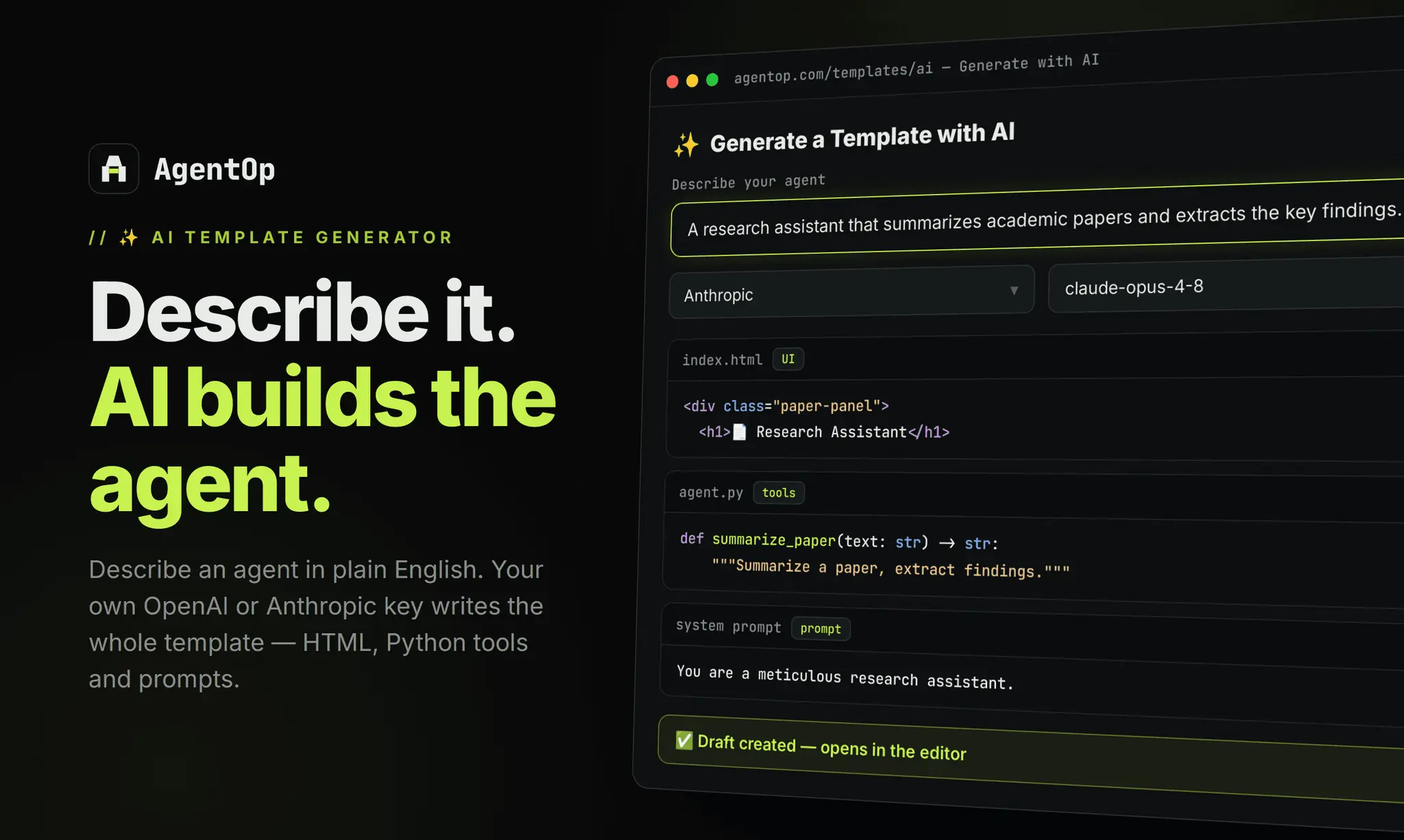 Screenshot 2 of AgentOp