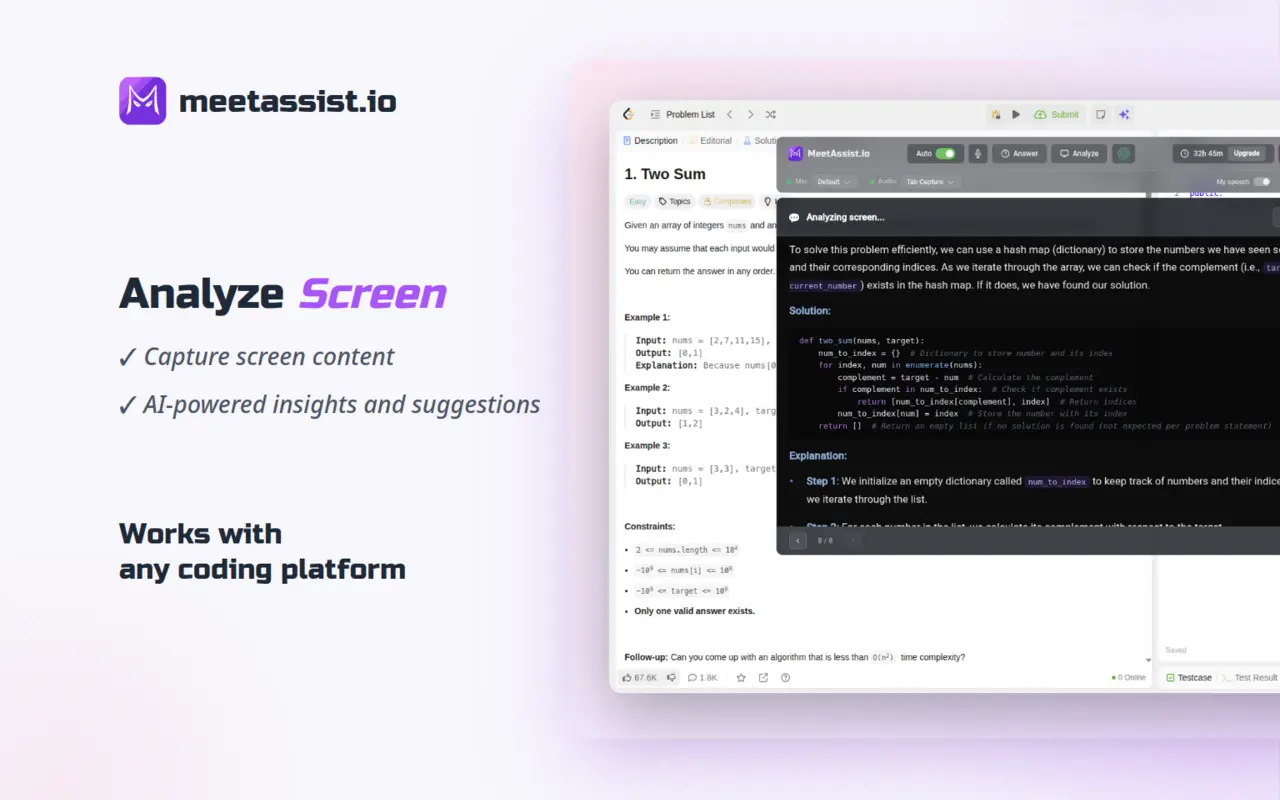 Screenshot 2 of MeetAssist