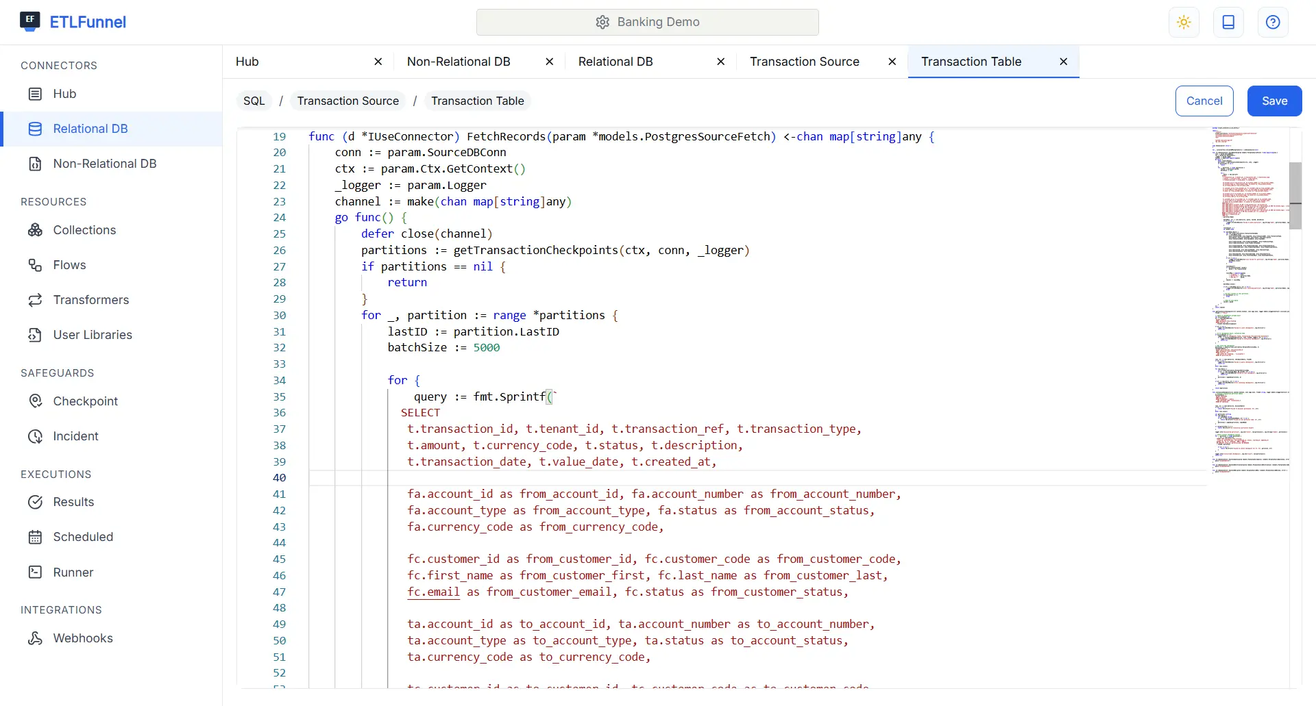 Screenshot 5 of ETL Funnel