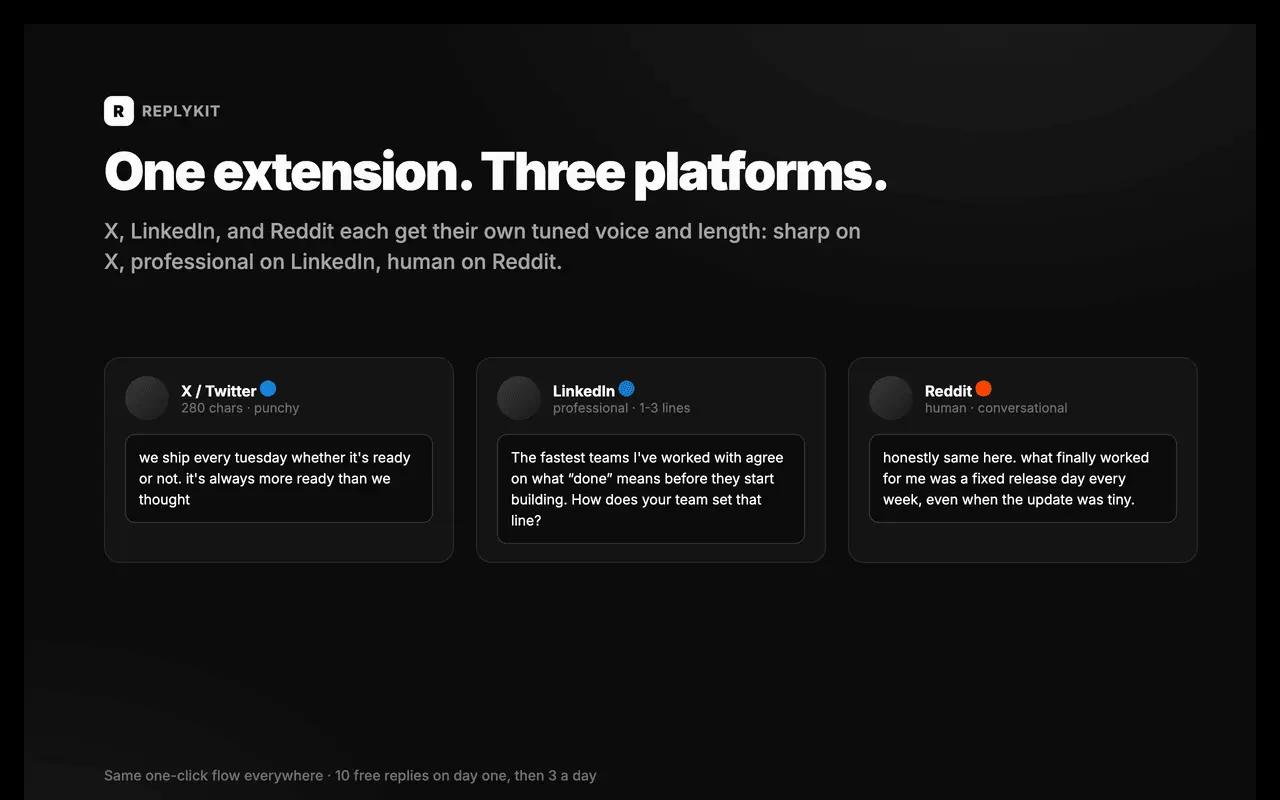 Screenshot 5 of Reply Kit