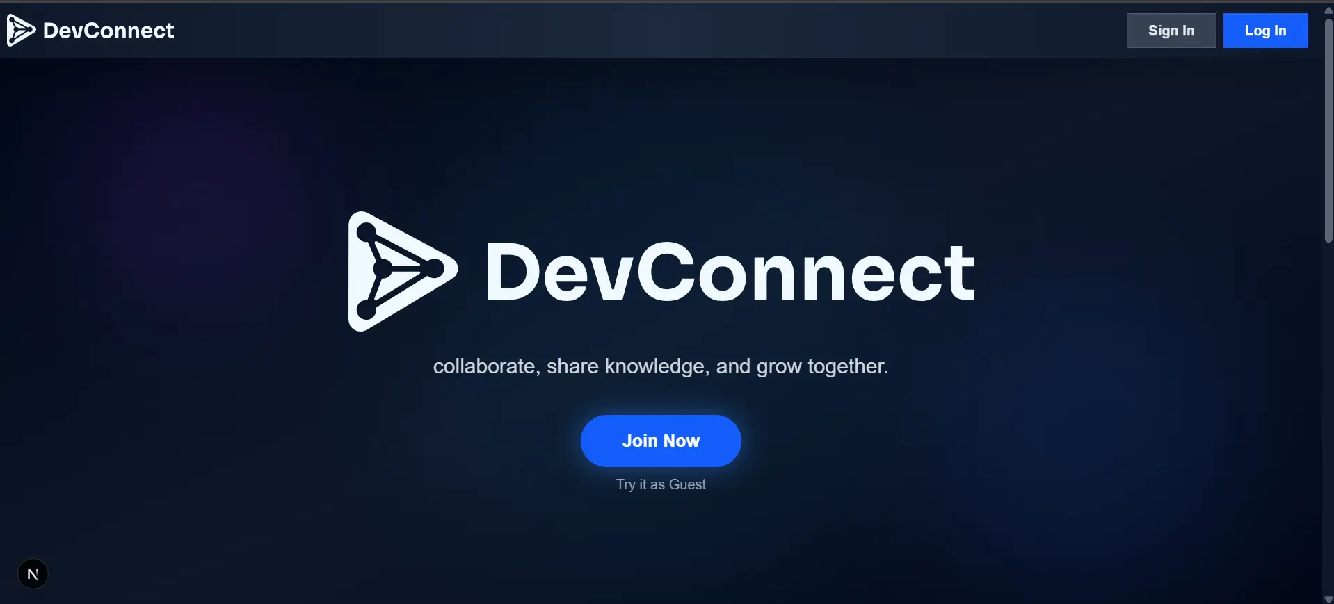 Screenshot 1 of DevConnect
