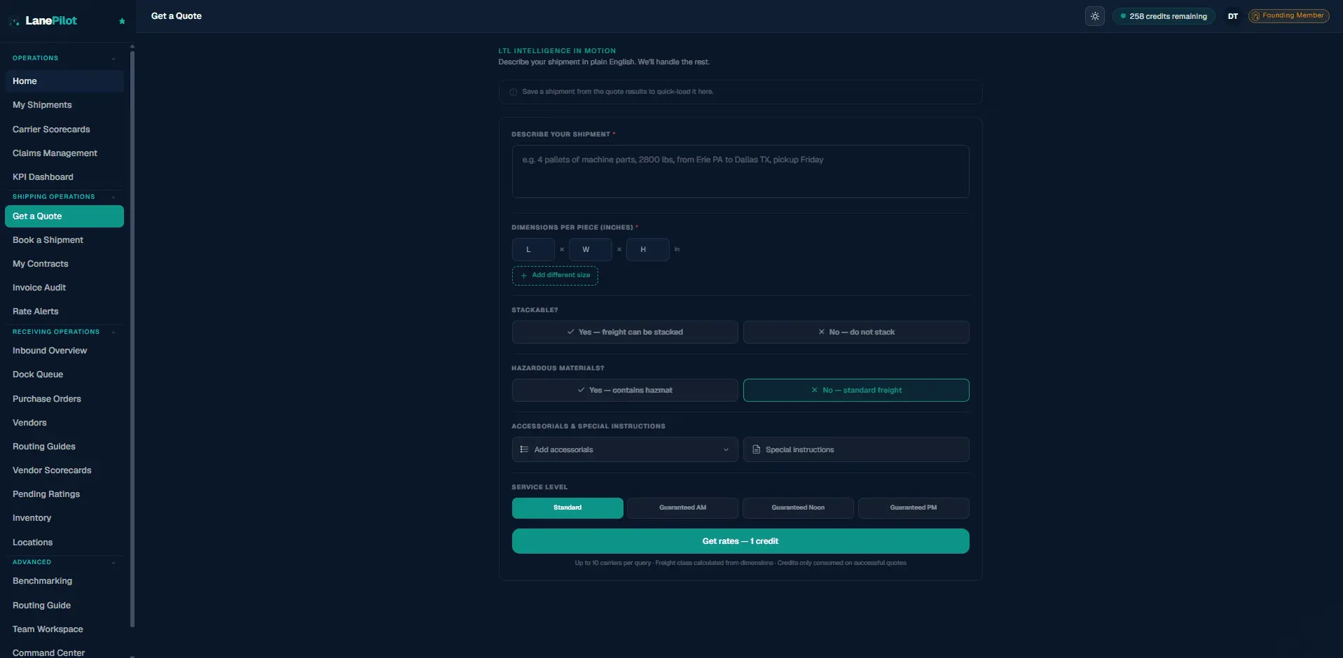 Screenshot 1 of LanePilot