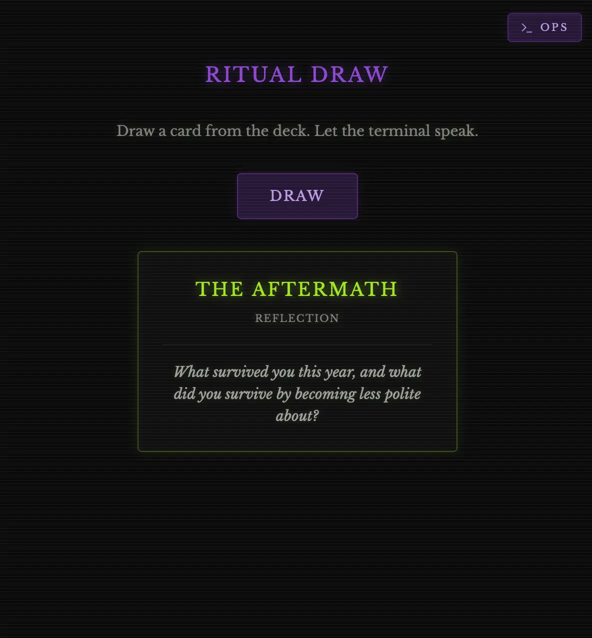 Screenshot 4 of The Begrudging Terminal