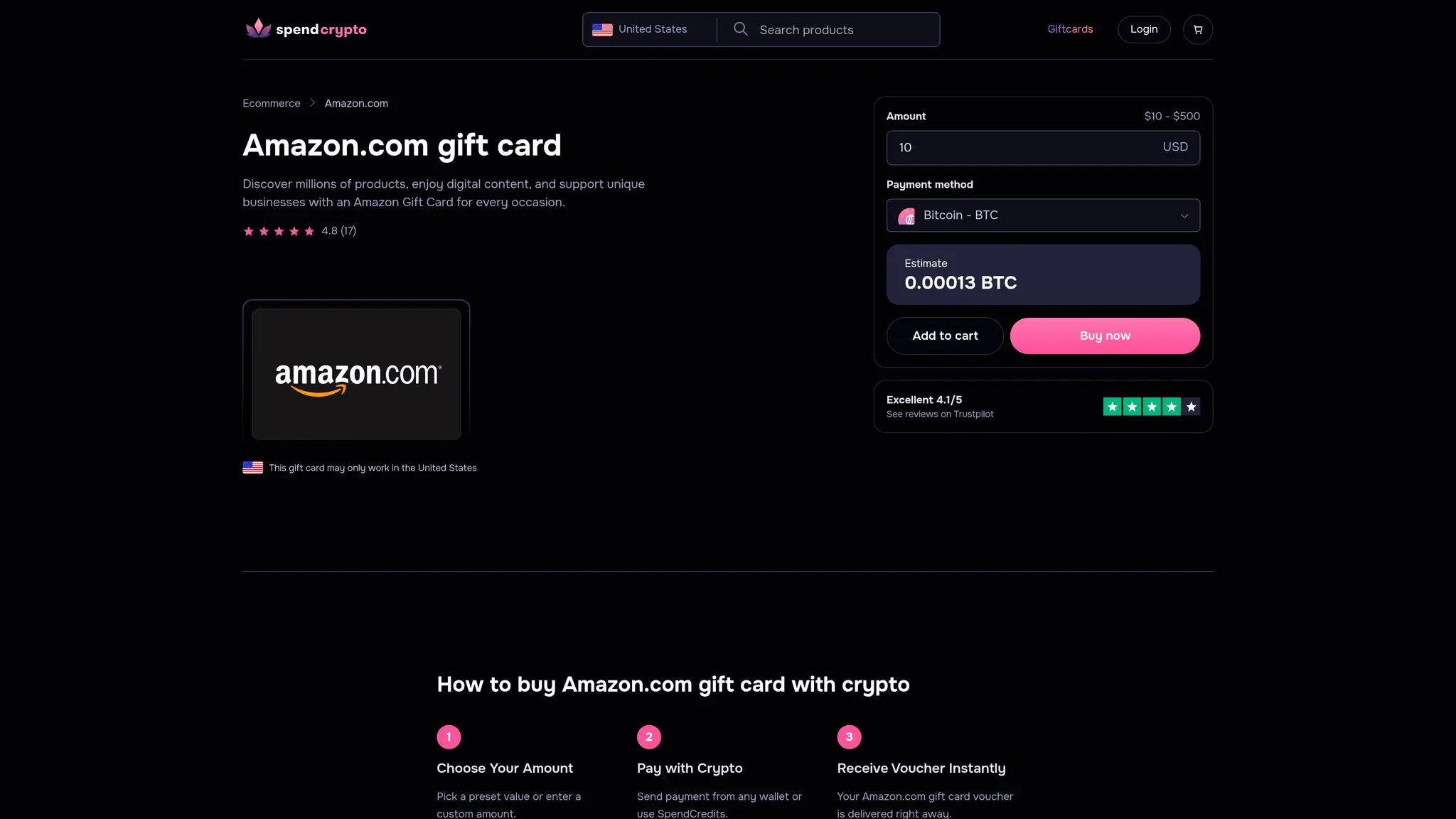 Screenshot 3 of SpendCrypto