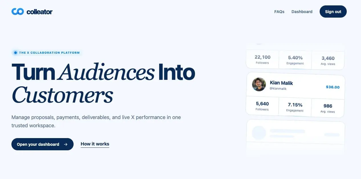Screenshot 1 of Colleator