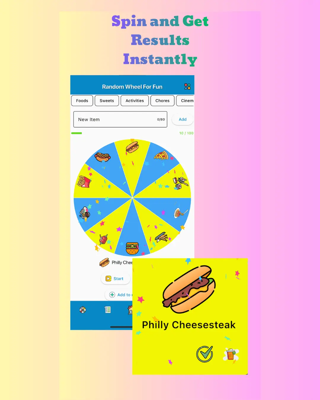 Screenshot 4 of Random Wheel For Fun