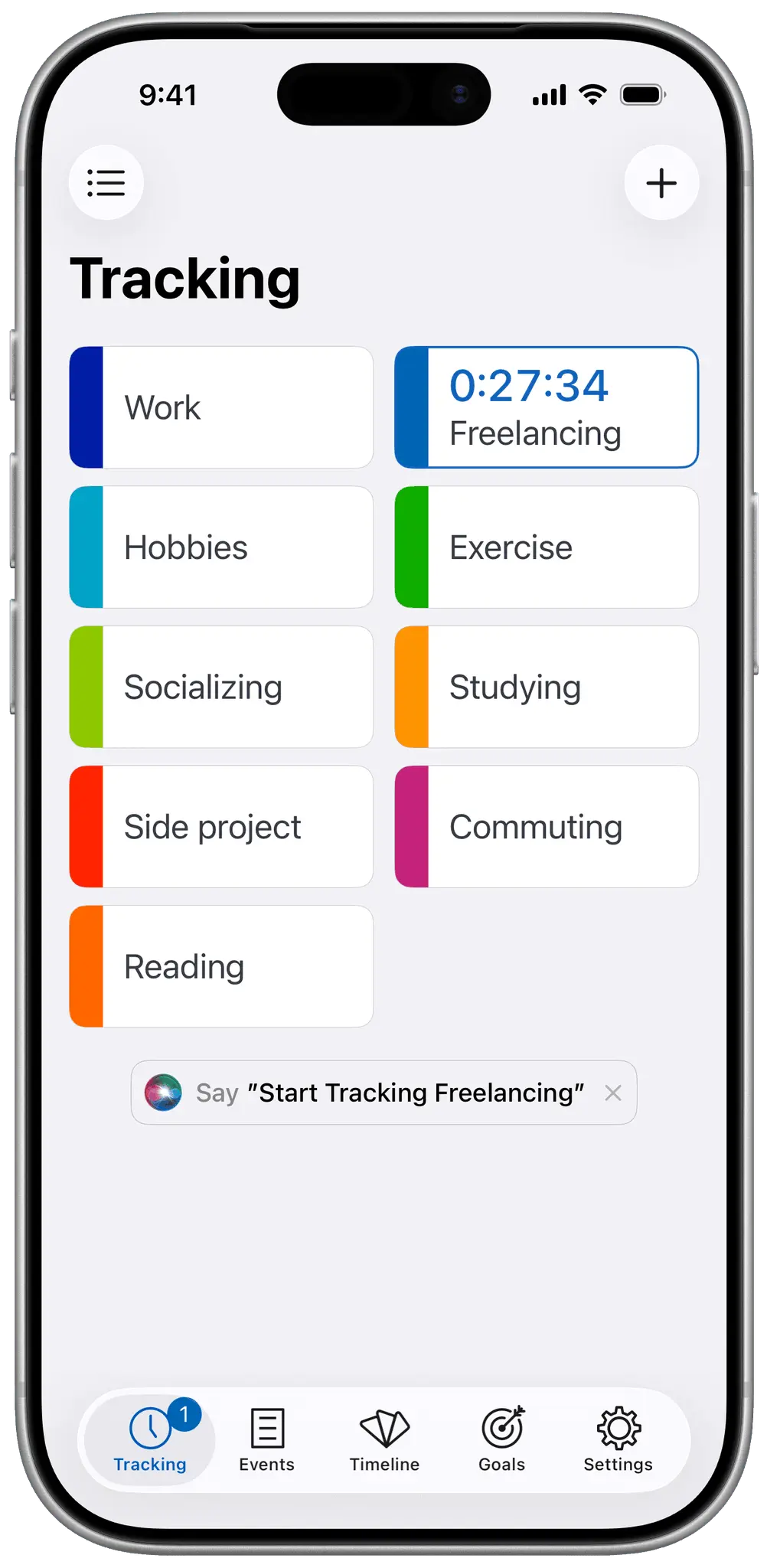 Screenshot 6 of Timelines Time Tracking