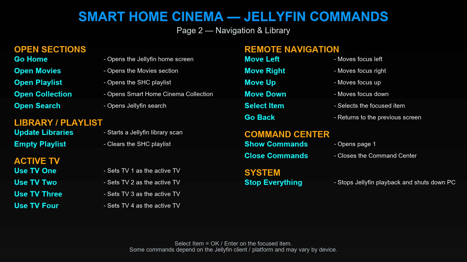 Screenshot 7 of Smart Home Cinema – Voice Control