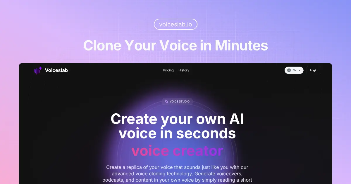 Screenshot 1 of Voiceslab