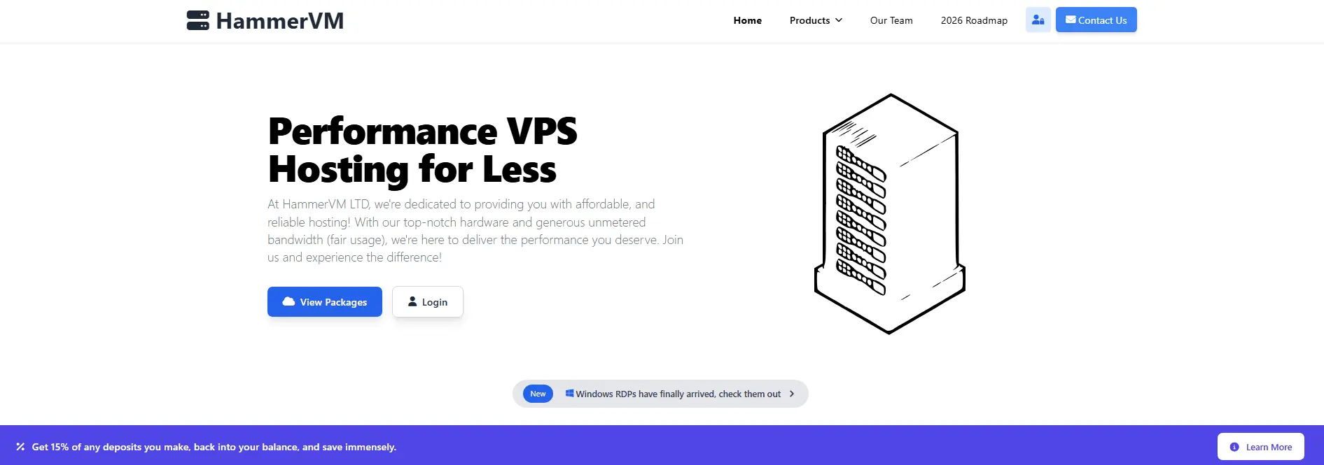 Screenshot 2 of HammerVM LTD