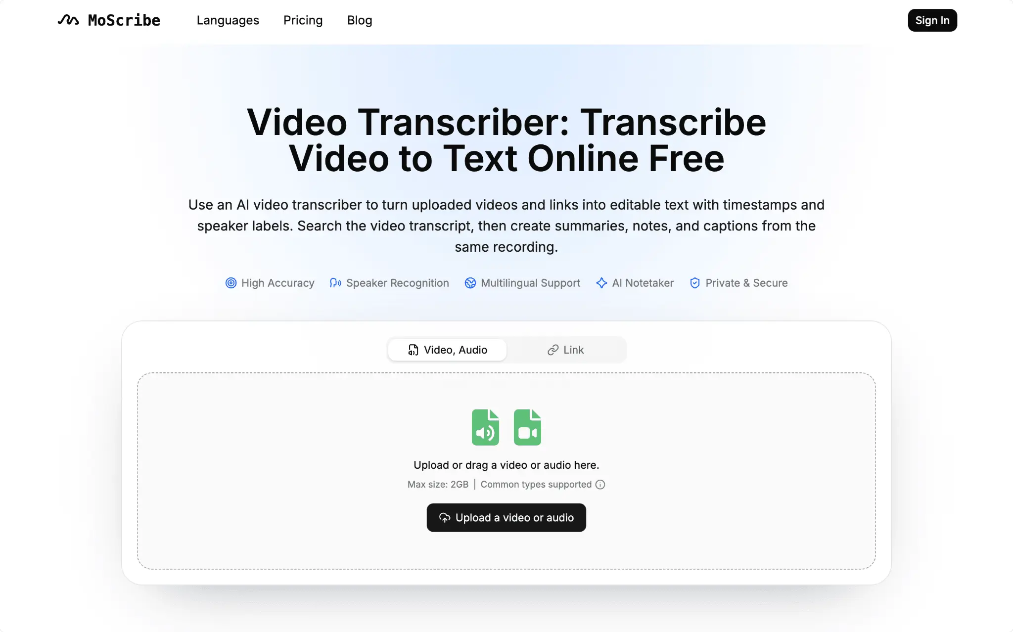 Screenshot 1 of MoScribe