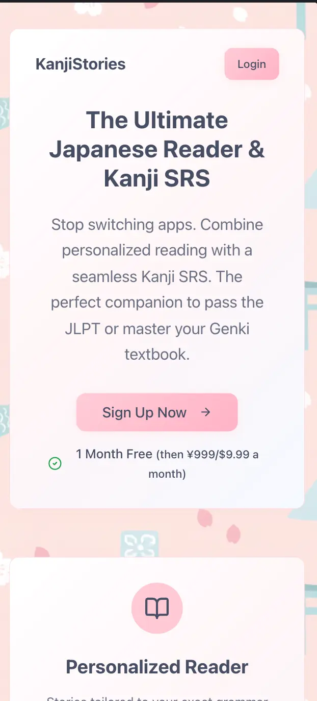 Screenshot 2 of KanjiStories