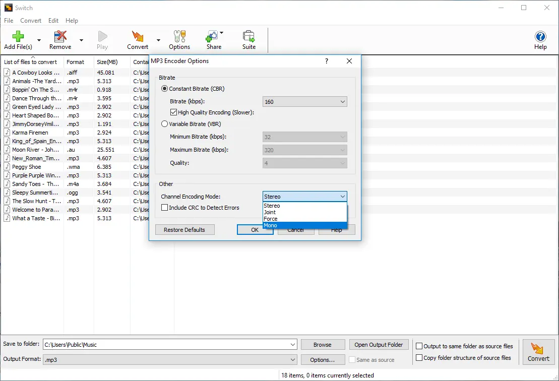 Screenshot 3 of Switch: Newly AI-powered audio converter