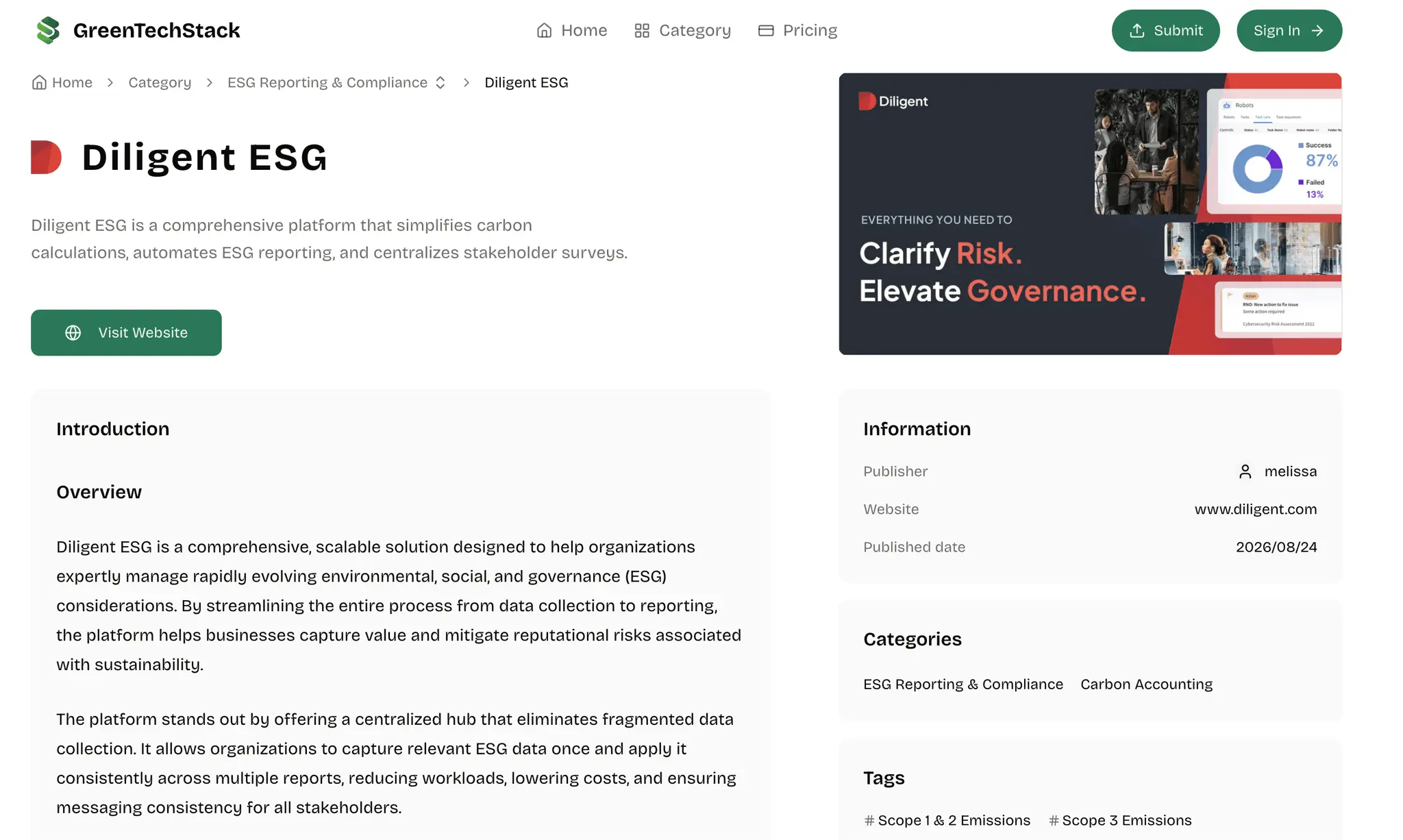 Screenshot 3 of GreenTechStack