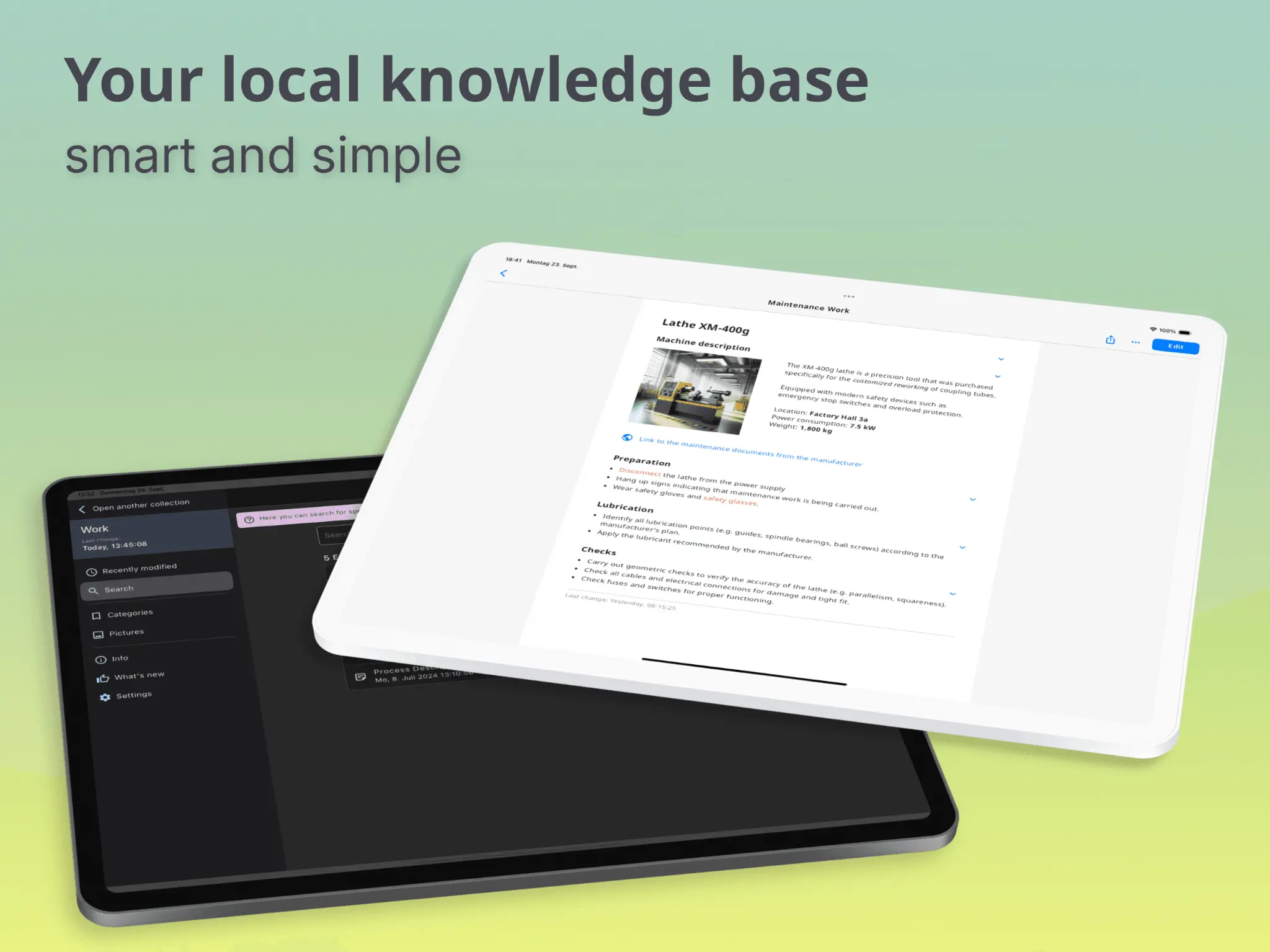 Screenshot 5 of smasi - your personal wiki