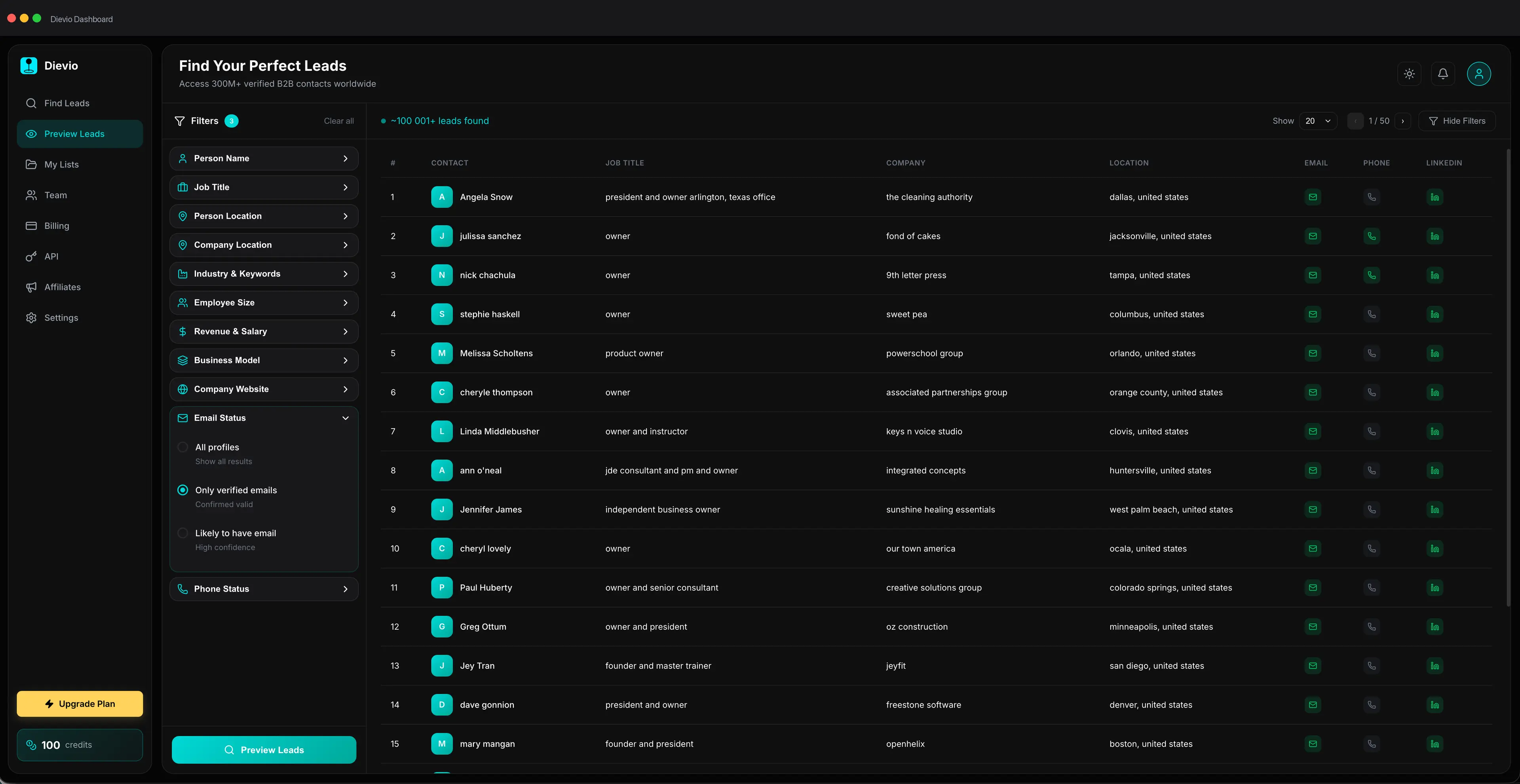 Screenshot 1 of Dievio