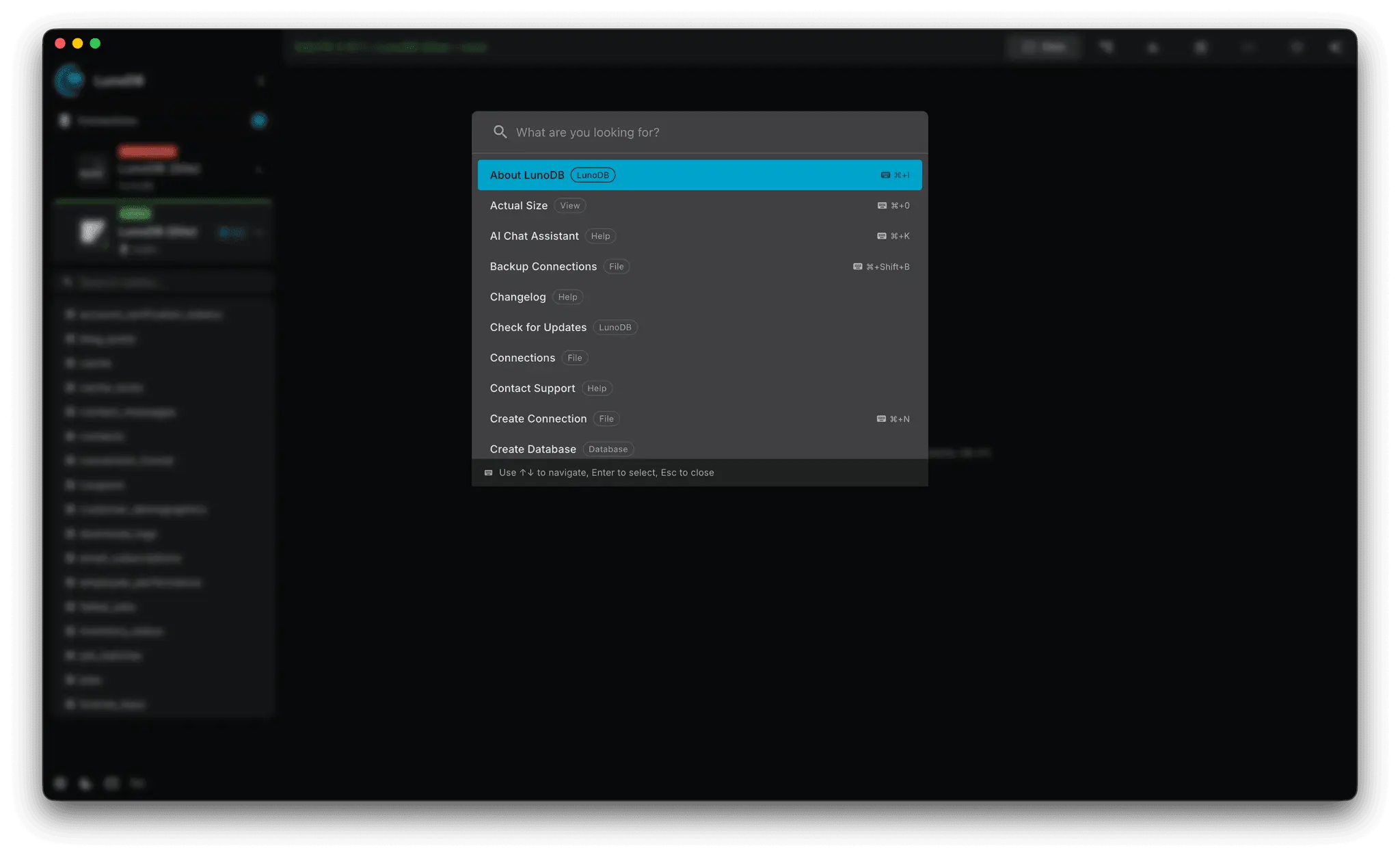 Screenshot 10 of LunoDB - Modern Database Software