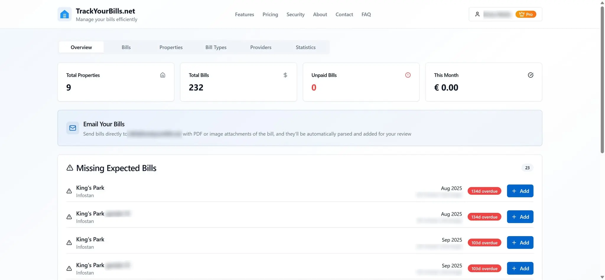 Screenshot 2 of TrackYourBills