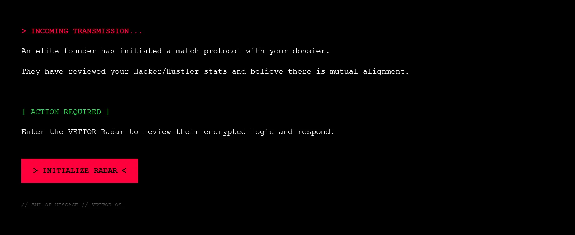 Screenshot 2 of VETTOR OS